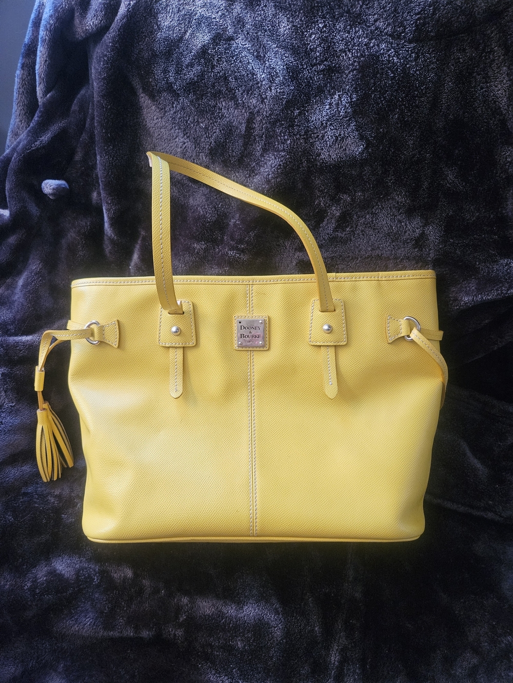 Dooney Burke Yellow Tote